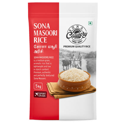 Arroz Sona Masoori |  Sona Masoori Rice 5kg Cauvery