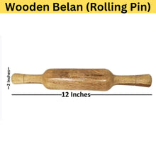 Cargar imagen en el visor de la galería, Rodillo de amasar | Rolling pin | Wooden Belan