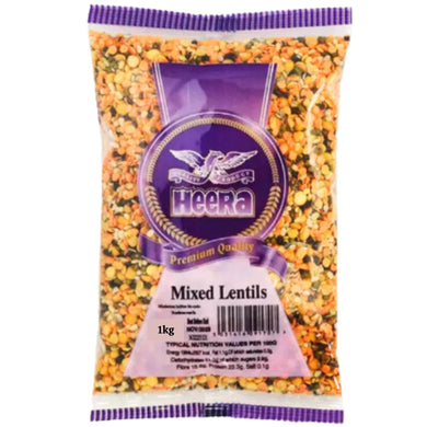 Lentejas mixtas | Mixed Dal 1kg Heera