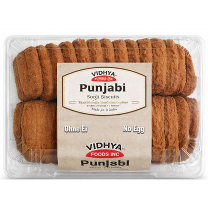 Galletas de sémola al estilo punjabi | Punjabi Sooji Biscuits (Freshly Oven Baked) 1kg Vidhya