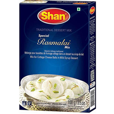 Preparado para postre de pastelillos esponjosos de leche con azafrán | Rasmalai Mix 100g Shan