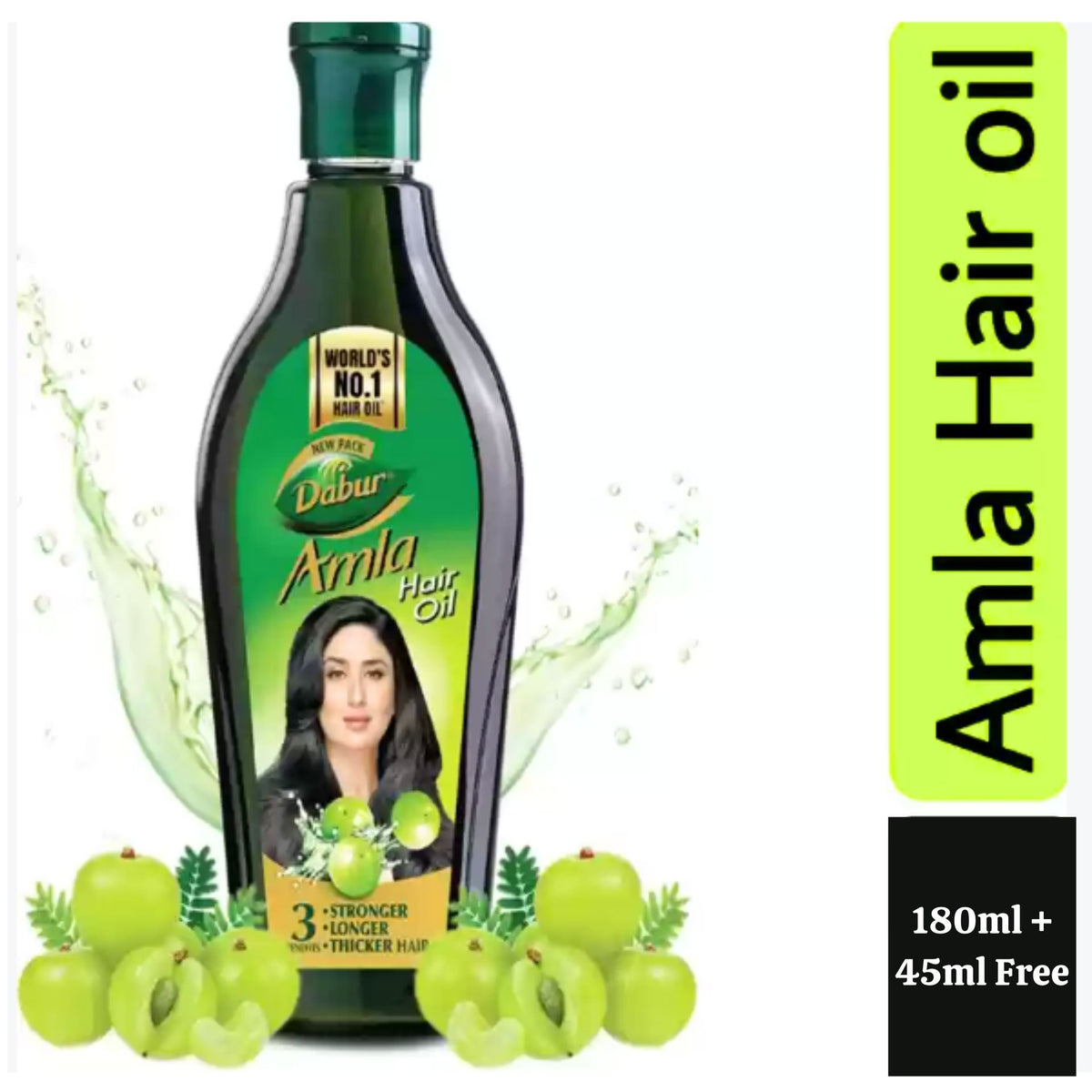 Aceite de  (Grosella) Amla | Amla Hair Oil 180ml +43ml free Dabur