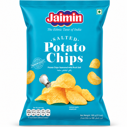 Appetizers Classic Salted Chips 100g Bikaji