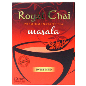 Te instantáneo especiado "Masala Chai" | Instant Tea Masala Chai Sweetened Chai 10sachet*180g Royal