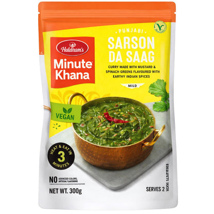 Guiso de Grelos de Mostaza al curry Listo Para Comer | Sarson ka Saag Punjabi 300g Haldiram