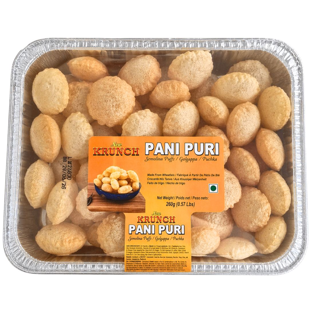 Aperitivos Pani Puri | Pani Puri 260g/75pcs. New Krunch