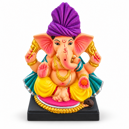 Estatua de Ganesha | Lord Ganesh (Ganapati) Idol Statue for Pooja 6''inches