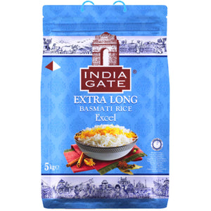 Arroz Basmati  "India Gate Ex Long Excel" | Basmati Rice 5kg "India Gate Ex Long Excel"