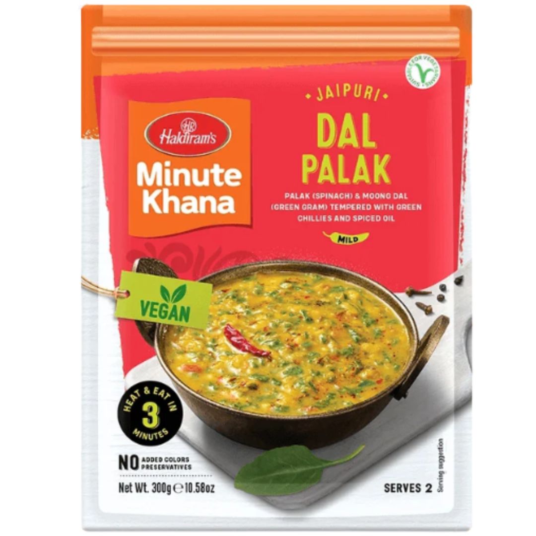 Lentejas con espinaca Listo Para Comer | Dal Palak 300g Haldiram