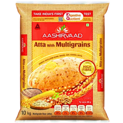 Multigrain Wheat Flour | Multigraine Chapati Flour 10 kg Aashirvaad