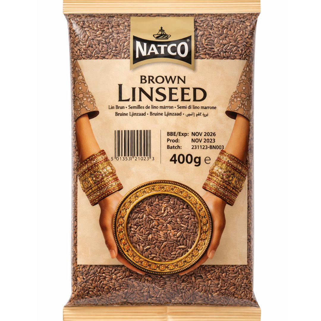 Semilla de Lino | Flax Seed | Alsi Seeds (Linseed) 400g Natco