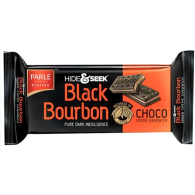 Galletas de chocolate |  Hide & Seek Black Bourbon Choco Creme Sandwich 100g Parle