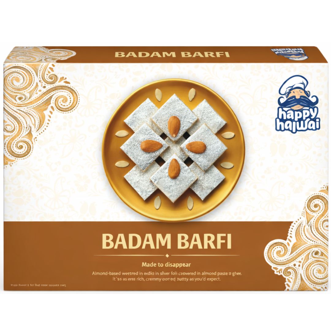 Dulce de Almendra | Badam Burfi 300g Happy Halwai