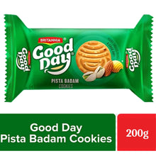 Cargar imagen en el visor de la galería, Galletas de pistacho y almendra | Good Day Pista Almond Cookies 200g Britannia