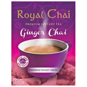 Te instantáneo "Chai" de Jengibre | Instant Tea Ginger Unsweetened Chai 10sachet*180g Royal