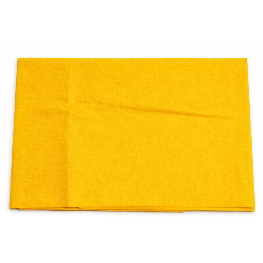Paño (amarillo) para Pooja | Yellow Cloth for Pooja 1.25meter