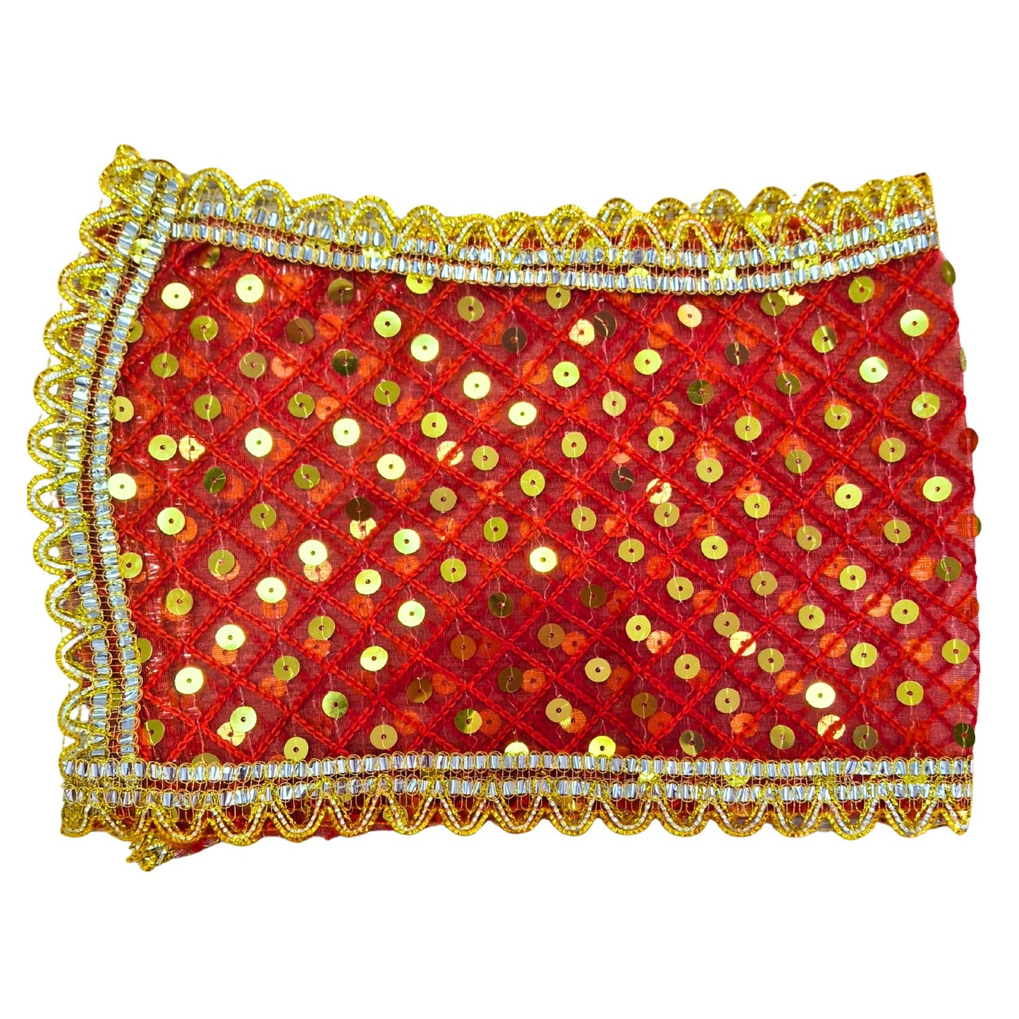 Red Mata ki chunri for Pooja (Large)