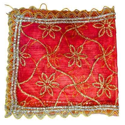 Paño rojo para Pooja | Red Mata ki chunri for Pooja (Medium)