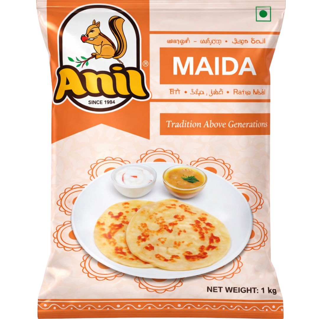 Harina para Naan | Plain flour | Maida 1kg Anil