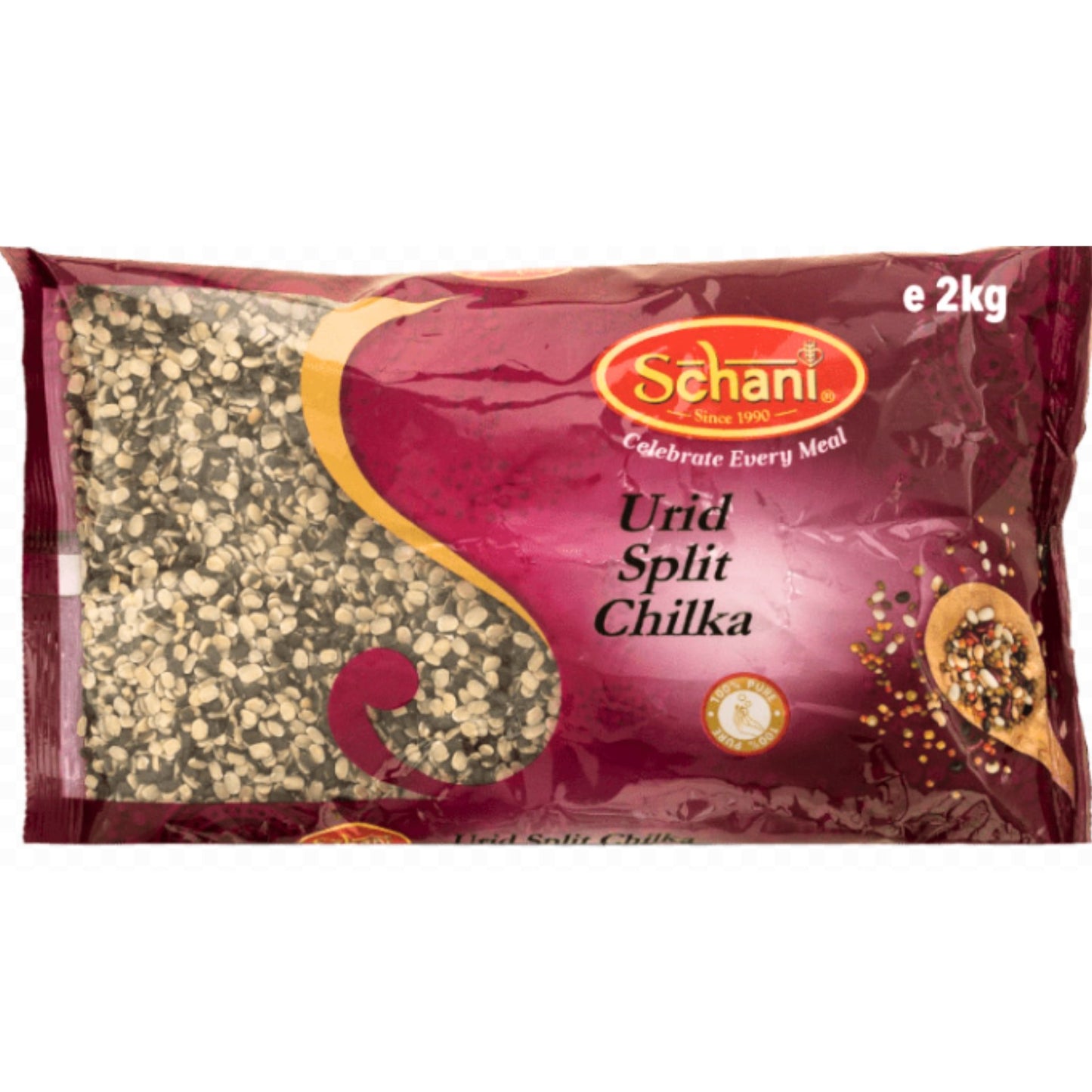 Split Black Beans (Vigna mungo) | Split Beans 2kg