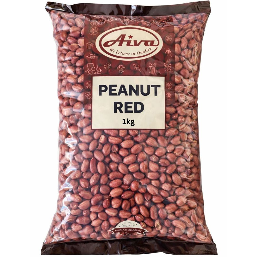 Cacahuete Crudo (Piel roja) | Red Peanuts 1kg Aiva