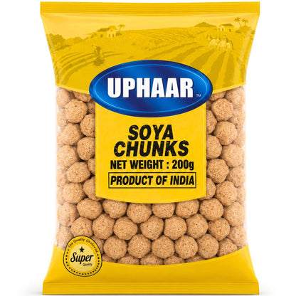 Soja Texturizada Uphaarextra gruesa | Soya Chunks 200g