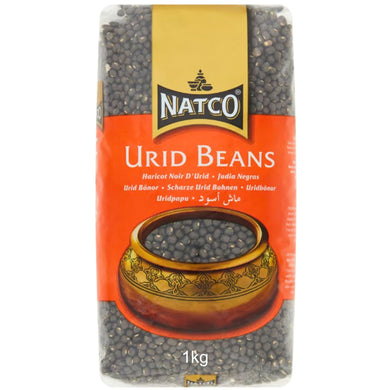Frijol negro (Vigna mungo) | Whole Urid Beans 1kg Natco