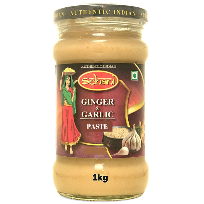 Pasta de Ajo y Jengibre | Ginger Garlic Paste 1kg Schani