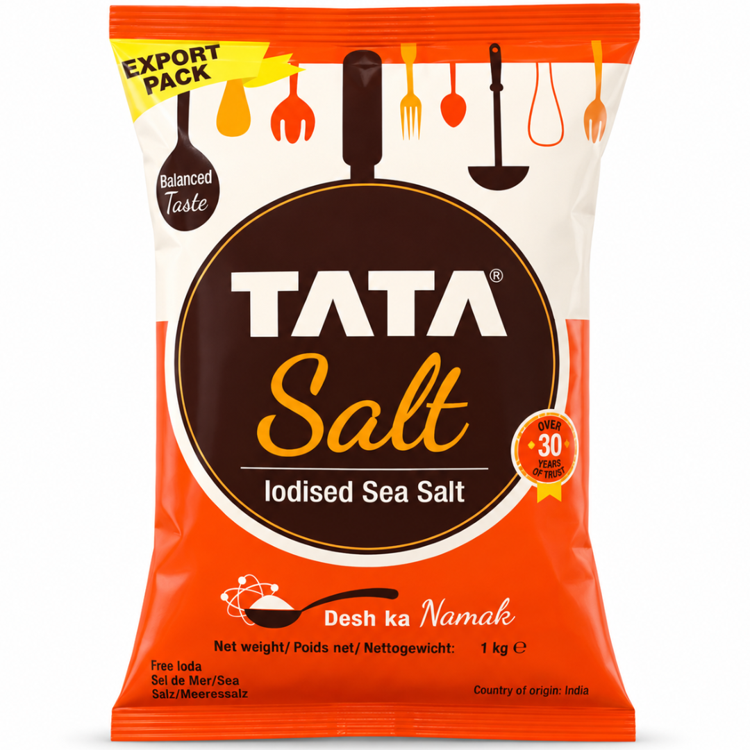 Sal Blanca | Salt Vacuum Evaporated Iodised Edible 1kg Tata