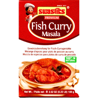 Especias para Curry de Pescado | Fish Curry Masala 100g Swastiks