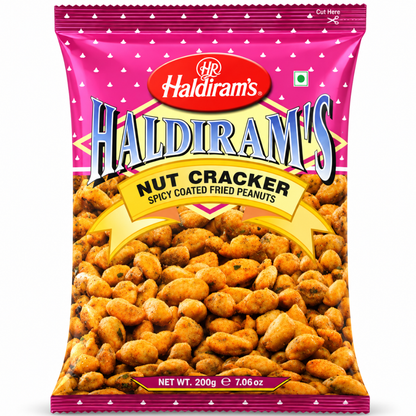 Aperitivos Cacahuetes | Nut Cracker (Tasty Nuts) 200g Haldiram