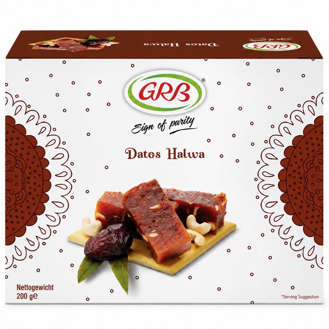 Dulce Halwa de Dátiles | Dates Halwa 200g GRB