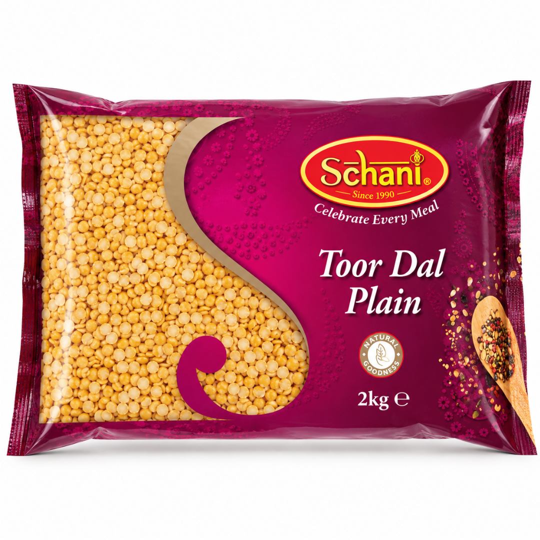Frijol Gandul (Cajanus cajan) | Pigeon Peas | Toor dal Plain 2kg Schani