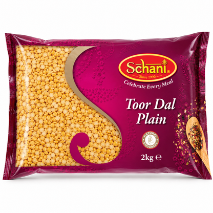Frijol Gandul (Cajanus cajan) | Pigeon Peas | Toor dal Plain 2kg Schani