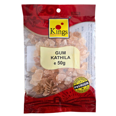 Tragacanto Indio de la goma | Indian Gum Tragacanth | Goond Katira (Edible Gum) 50g Kings