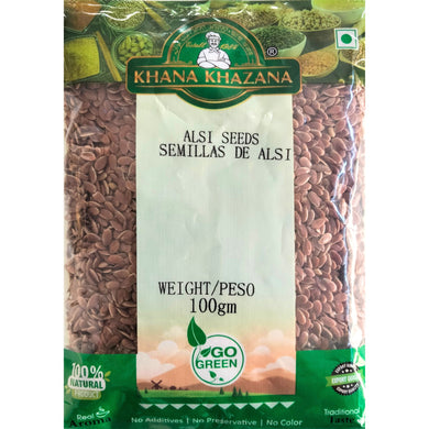 Semilla de Lino | Flax Seed | Alsi Seeds 100g Khana Khazana