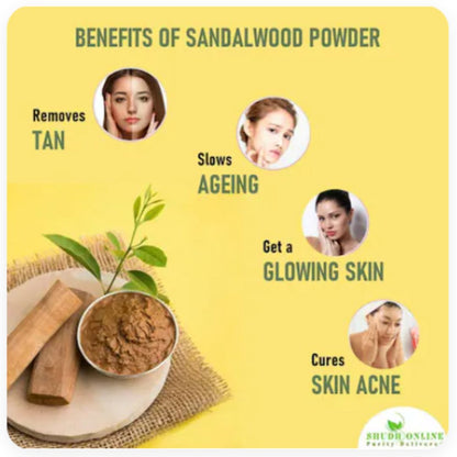 Sandalwood Powder | Sandalwood (Chandan) Powder 50g