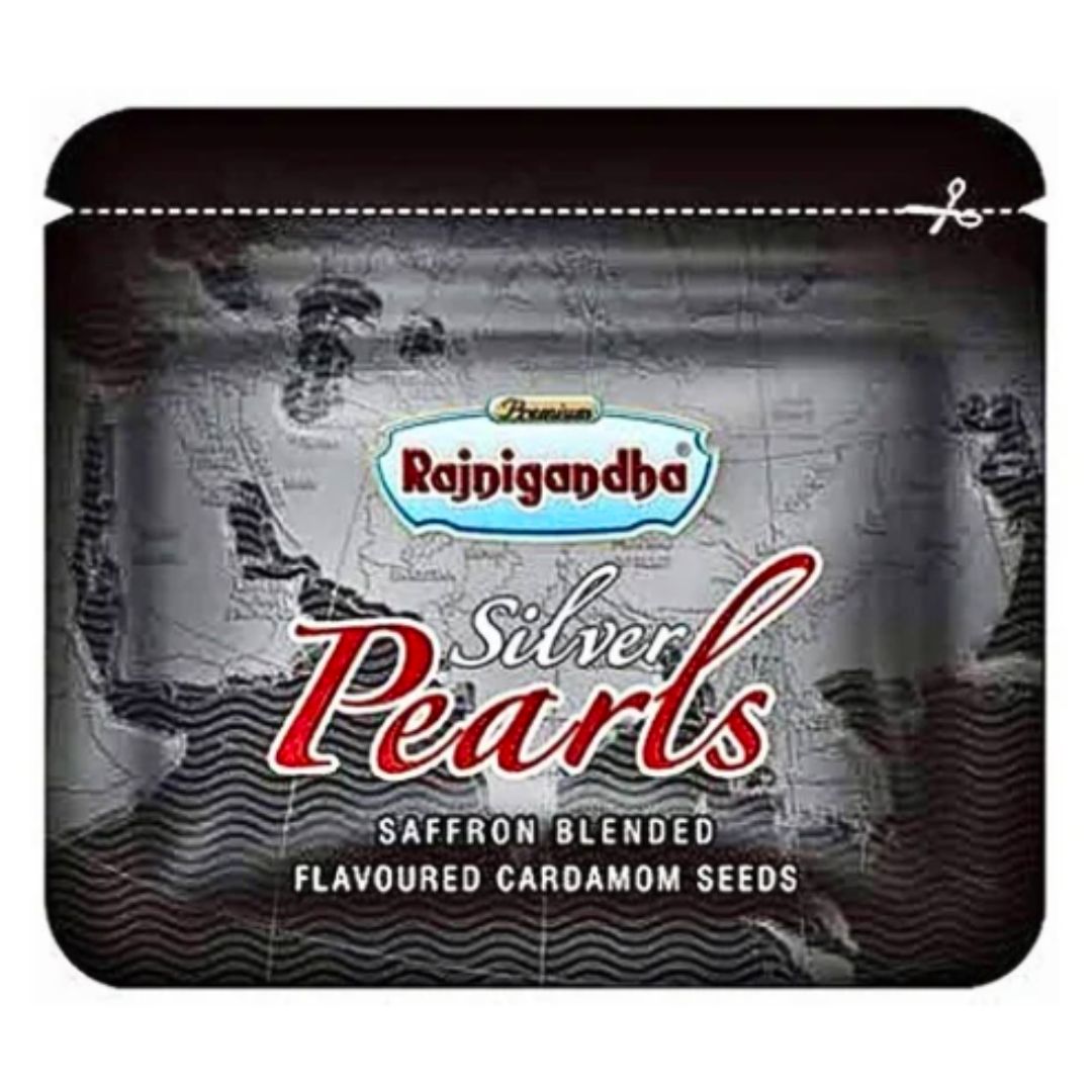 Masticable Digestivo refrescante | Mouth Freshener Silver Pearls (Cardamom seeds) 1.40g Rajnigandha
