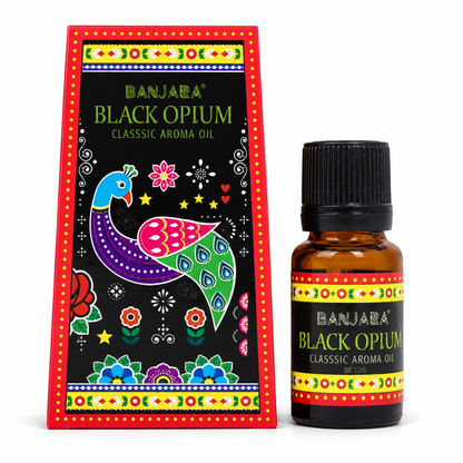Aceite aromático Opio negro | Black Opium Fragrant (Aroma) Oil 10ml Banjara
