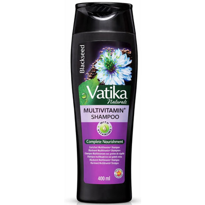 Champú | Vatika Black Seed Shampoo 400ml Dabur