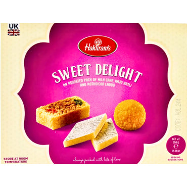 Dulce surtidos tipicos | Mixed Mithai | Sweet Delight 300g Haldiram