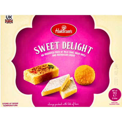 Dulce surtidos tipicos | Mixed Mithai | Sweet Delight 300g Haldiram