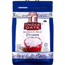 Cargar imagen en el visor de la galería, Arroz Basmati  &quot;India Gate Premium&quot; | Basmati Rice 5kg &quot;India Gate Premium&quot;