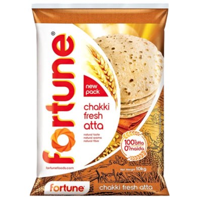 Harina de Trigo para Chapati | Wheat Flour for Chapati 10kg Fortune Chakki Atta