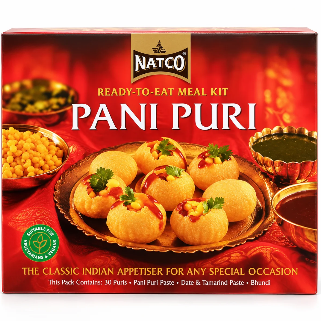Aperitivos Pani Puri | Pani Puri 30pcs. Kit Natco