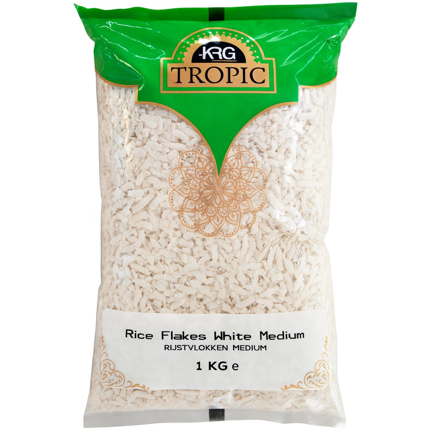 चावल के फ्लेक्स | चावल के फ्लेक्स मीडियम | पोहा मीडियम 1kg KRG