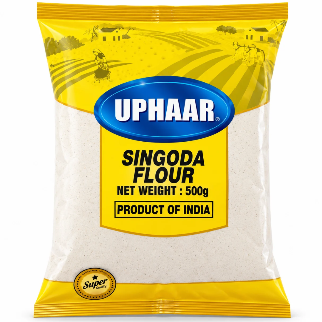 Harina de Castaña de agua | Water Chestnut Flour | Singoda Flour 500g Uphaar