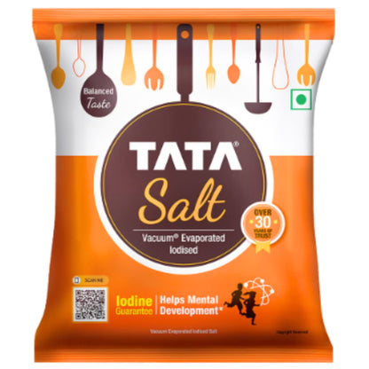 Sal Blanca | Salt Vacuum Evaporated Iodised Edible 1kg Tata