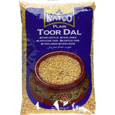 Frijol Gandul (Cajanus cajan) | Pigeon Peas | Toor dal Plain 2kg Natco