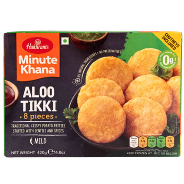 Empanadas de patata | Aloo Tikki 420g/8pcs. Haldiram
